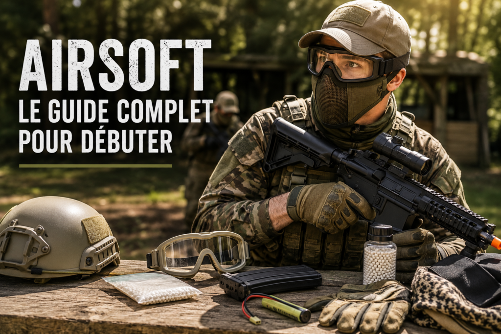 AIRSOFT - LE GUIDE COMPLET POUR DEBUTER